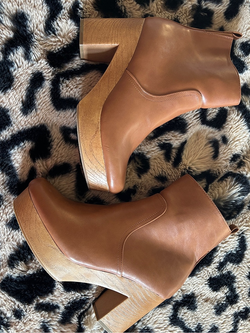Classic Brown Platform boots